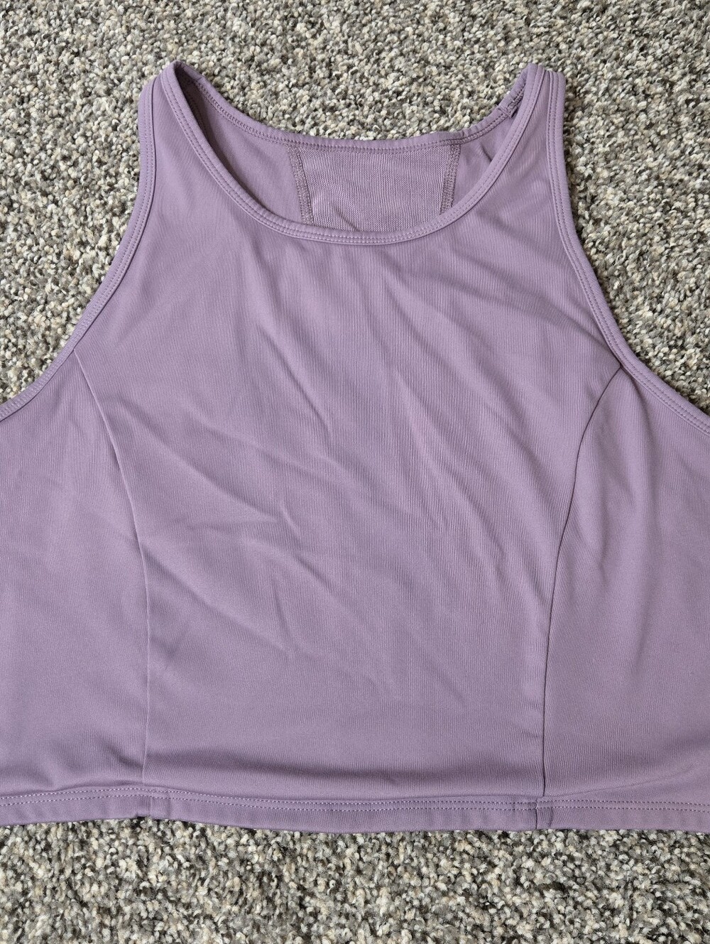 *SALE* All in Motion Lilac Purple Sports Bra Cropped Top Mesh Back Women's XXL